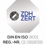 Qualitätszertifikat DIN EN ISO 9001:2000